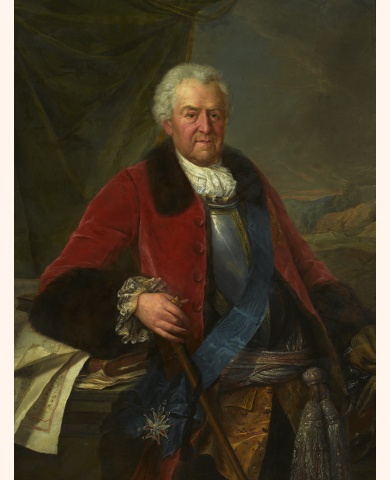 Stanisław Poniatowski, Marceli Bacciarelli, 1757