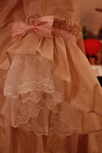 Suknia inspirowana strjami Madame de Pompadour