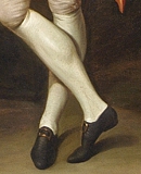 Bracia Franciszek i Kazimierz Rzewuscy na tle budowli Rzymu<br>Anton van Maron, 1772