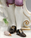 Ogrodnik, porcelana szkliwiona, malowana, złocona, wg modelu z 1762-1767, Miśnia