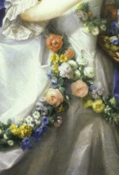 Apolonia Poniatowska z synem Stanisławem, Marceli Bacciarelli, 1757
